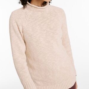 L.L. Bean Women's Cotton Ragg Sweater, Funnelneck Pullover